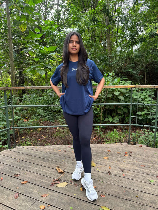 Camiseta Unisex Poliéster Reciclado Azul Marino