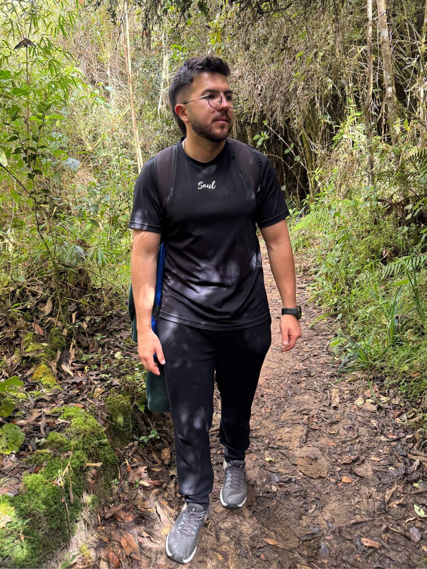 Camiseta Unisex Poliéster Reciclado Negra