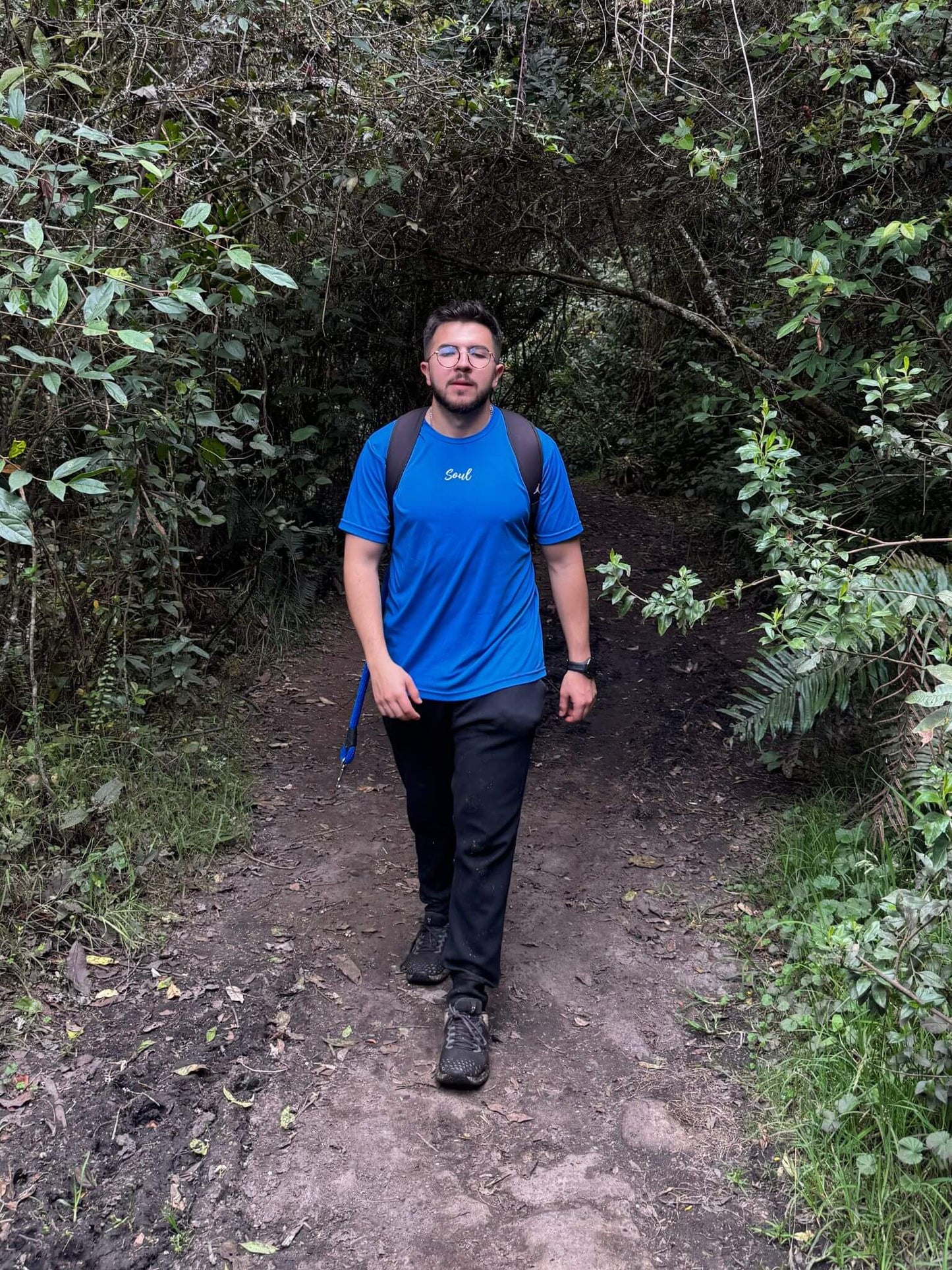 Camiseta Unisex Poliéster Reciclado Azul