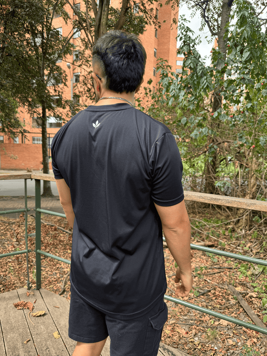 Camiseta Unisex Poliéster Reciclado Negra