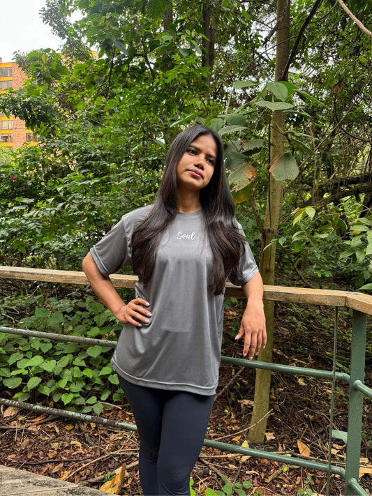 Camiseta Unisex Soul Drop Grey