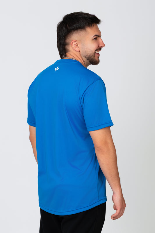 Camiseta Unisex Poliéster Reciclado Azul