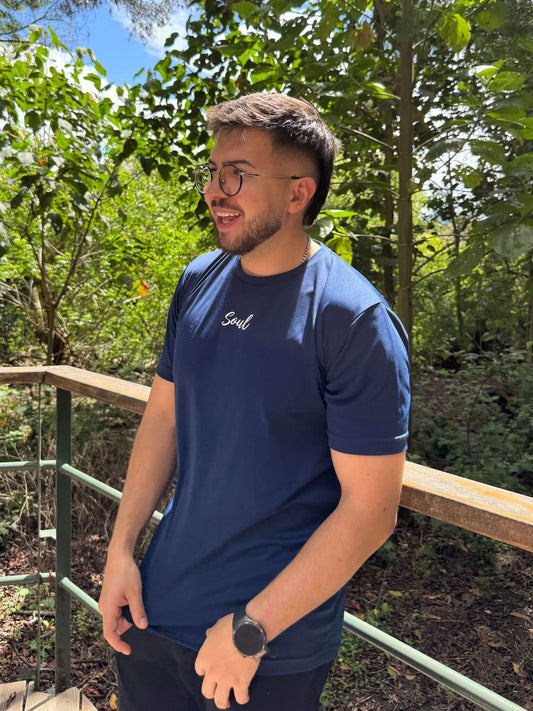 Camiseta Unisex Soul Drop Blue Sea