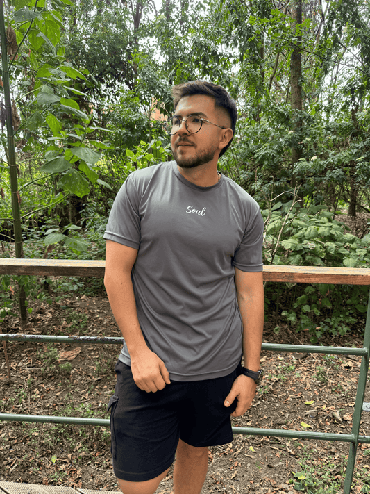 Camiseta Unisex Soul Drop Grey