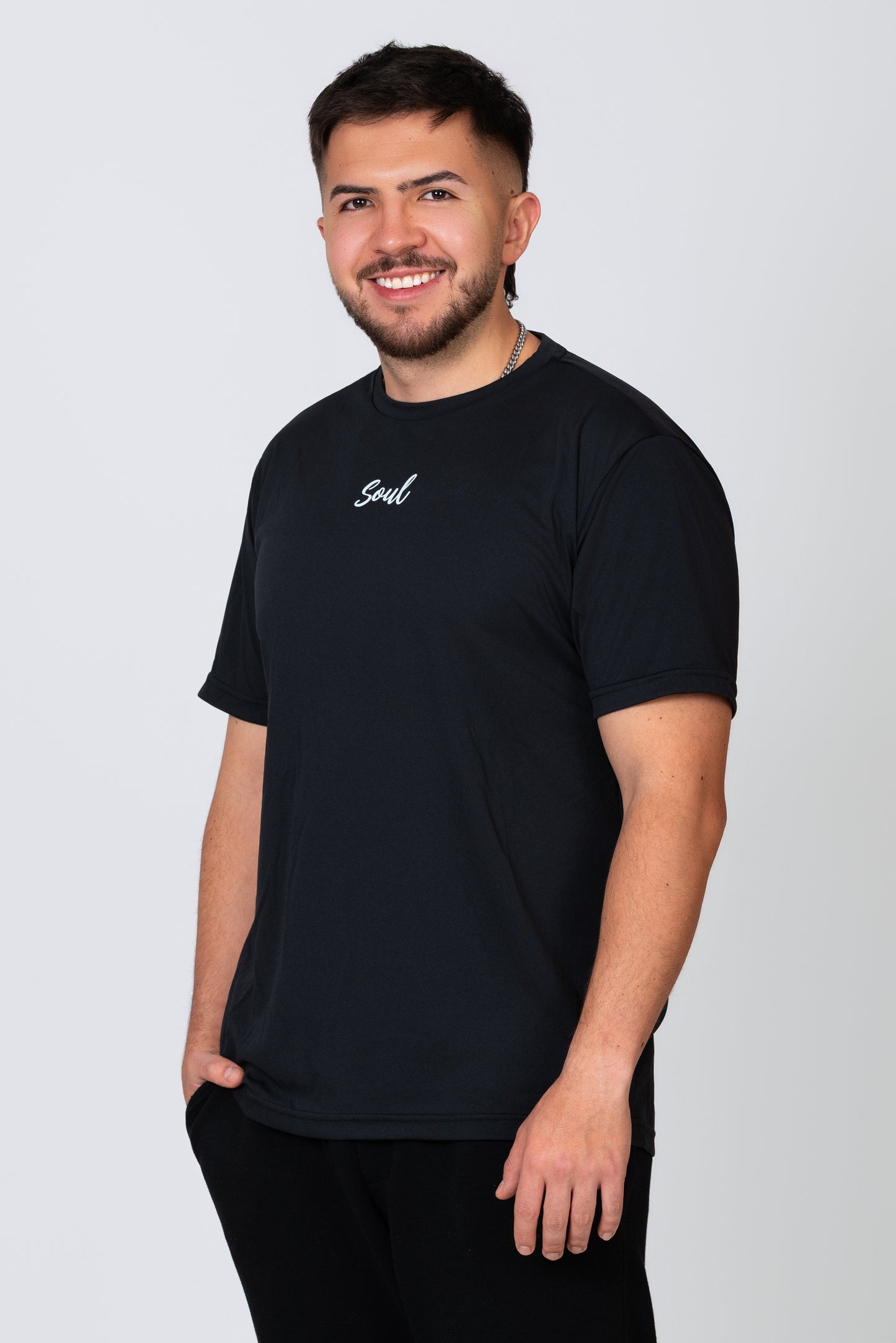 Camiseta Unisex Poliéster Reciclado Negra