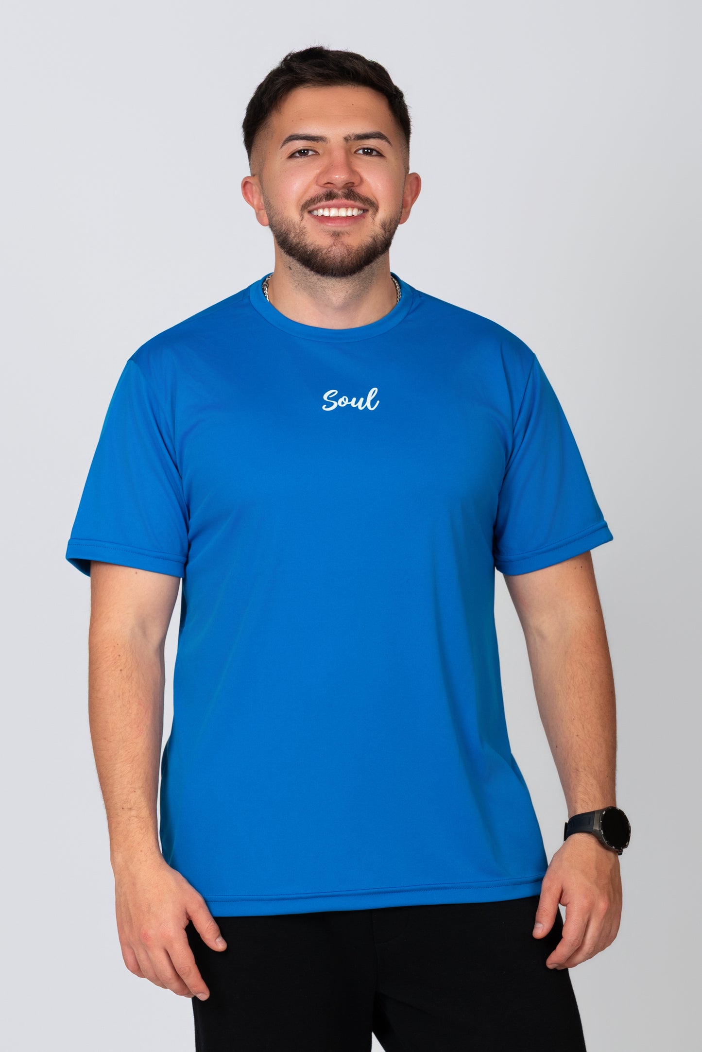 Camiseta Unisex Poliéster Reciclado Azul
