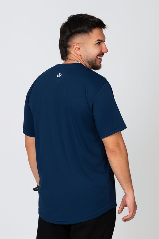Camiseta Unisex Poliéster Reciclado Azul Marino